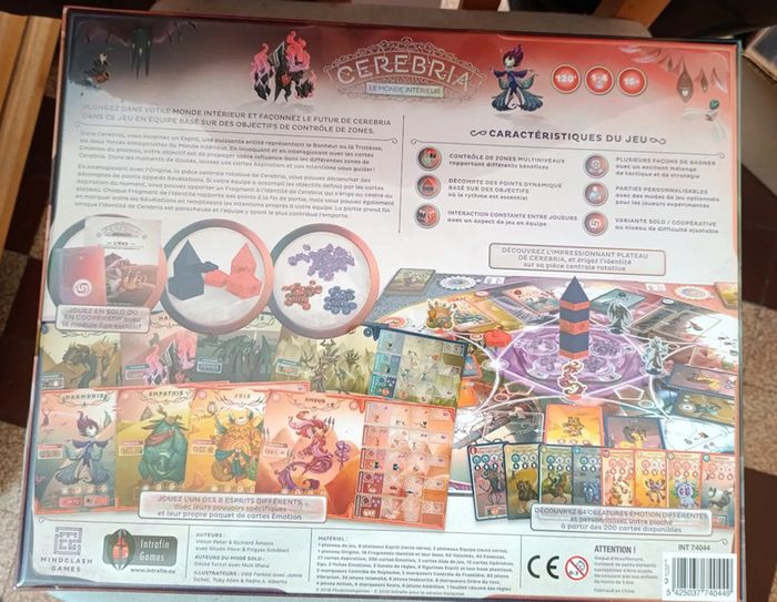Cerebria: Le Monde Intérieur - Jeu de société sous emballage - Prix Ferme - photo numéro 2