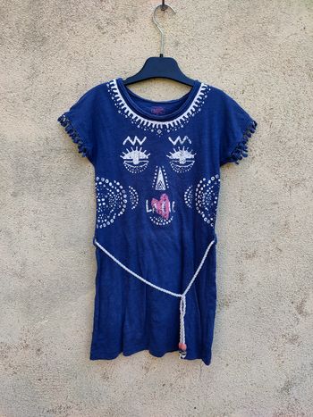 Robe bleu taille 5 ans