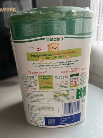 Boîte de lait bledilait 3
