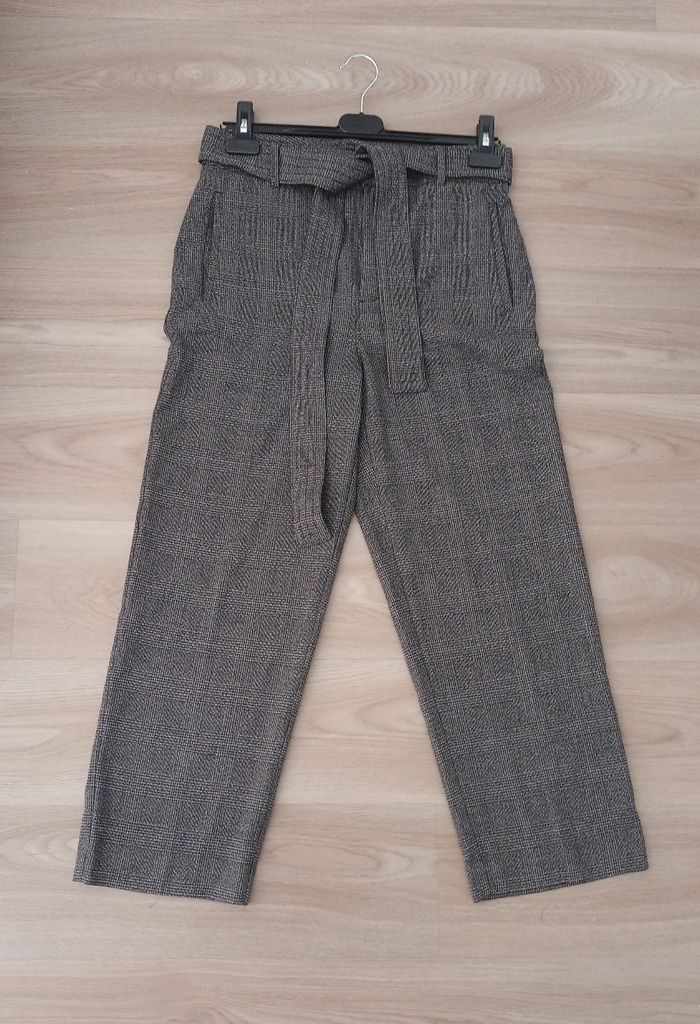 Pantalon à carreaux 38