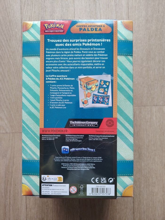 Coffret aventure à Paldea pokémon neuf et scellé - photo numéro 5