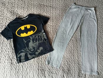 Pyjama fin deux pièces batman taille 4-6 ans