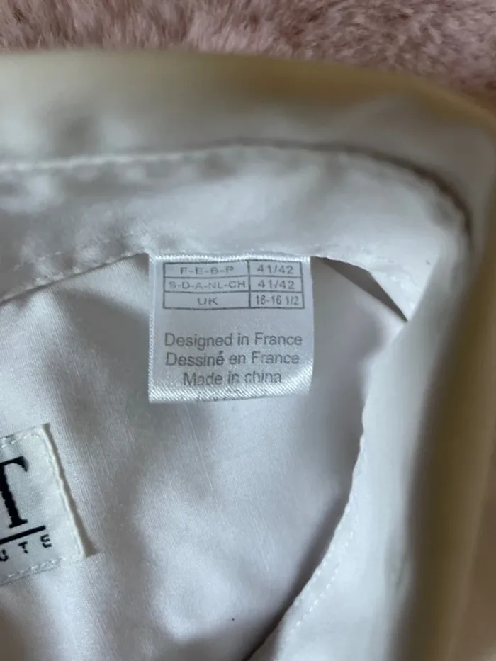 Chemise blanche jeune homme - photo numéro 3