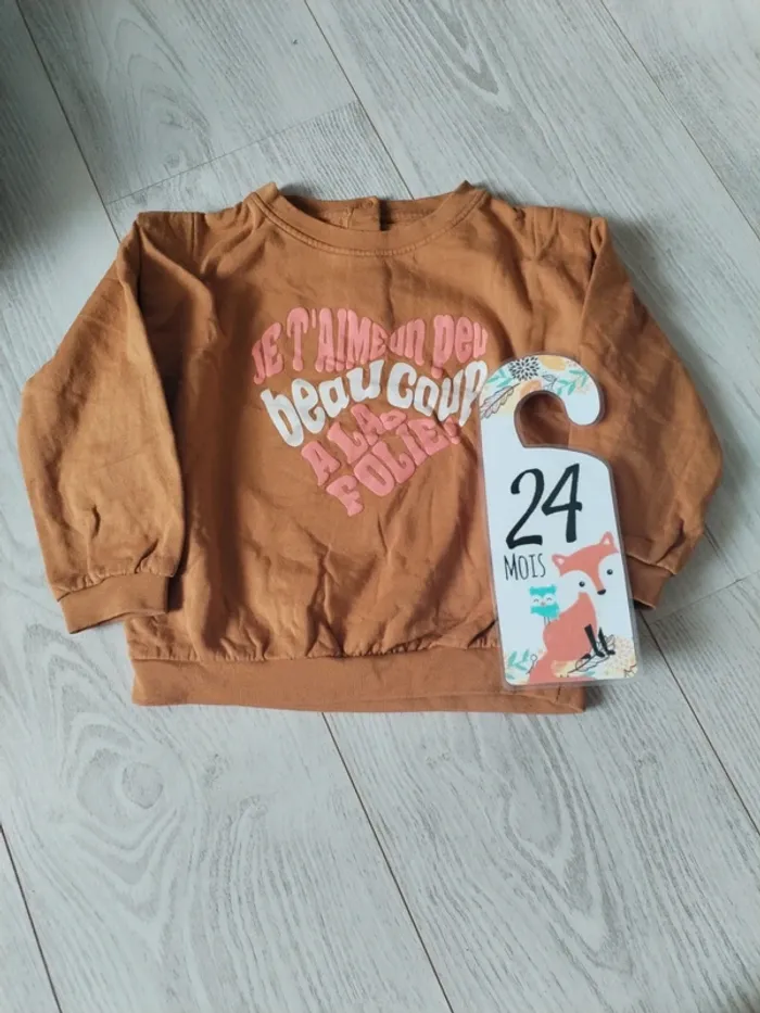 Sweat taille 24 mois - photo numéro 2