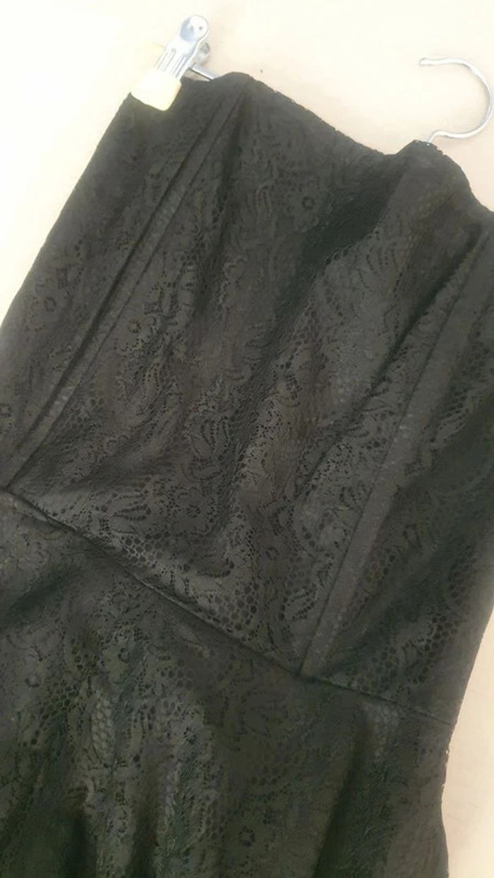 Robe dentelle soirée - Taille S - photo numéro 3