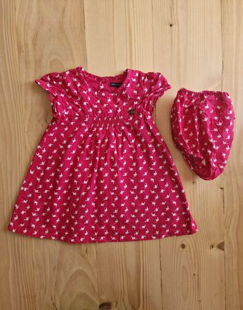 Robe + bloomer Sergent Major 18 mois