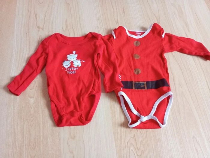 Lot 2 bodys noël