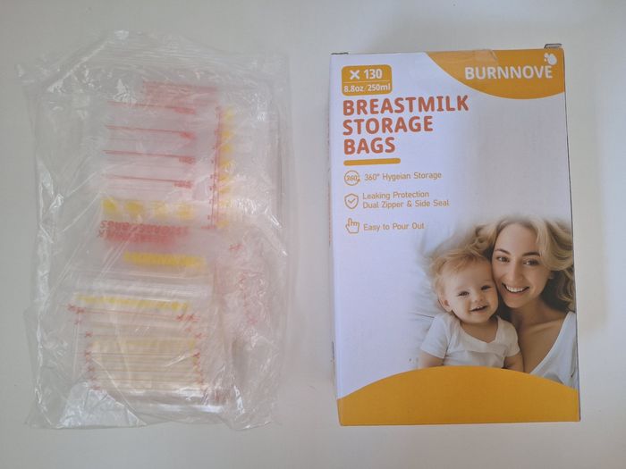 Sachets conservation lait maternel