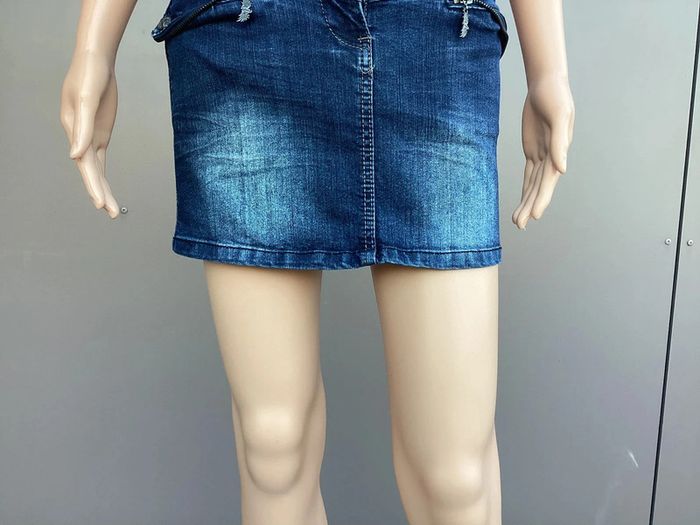Robe en jean cintrée sans manches – Taille S – Très bon état - photo numéro 6