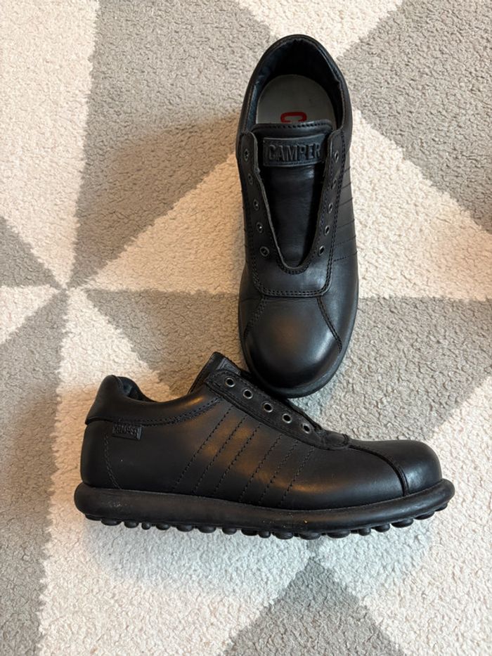 Basket en cuir noir Camper Taille 37 - photo numéro 4