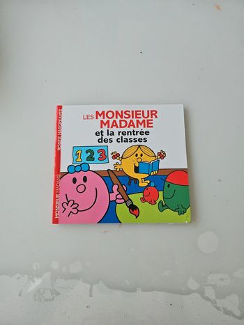 Les Mr Mme et la rentrée des classes