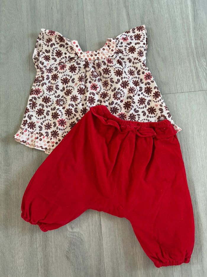 Ensemble taille 9 mois