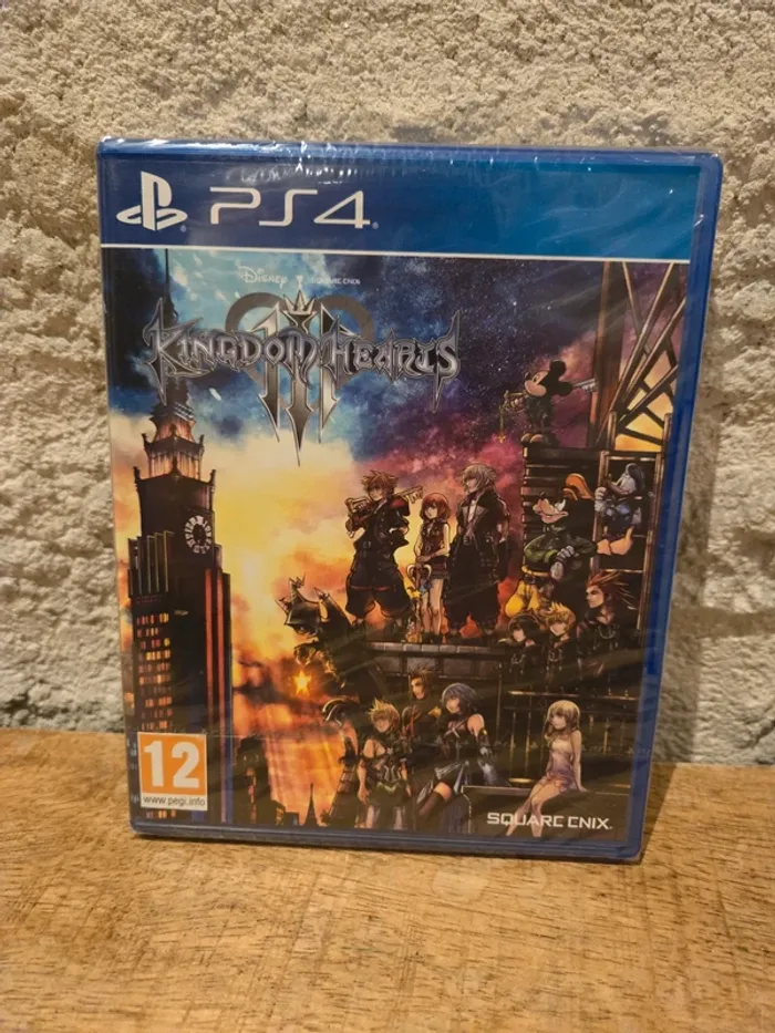 Jeu Ps4 Kingdom Hearts 3 sous blister
