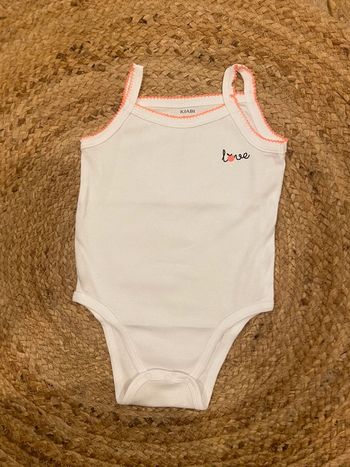 Body fille 3 ans Kiabi