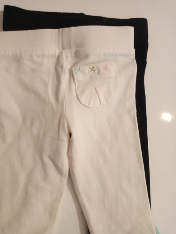 Lot 2 leggings caleçons fille orchestra - photo numéro 5