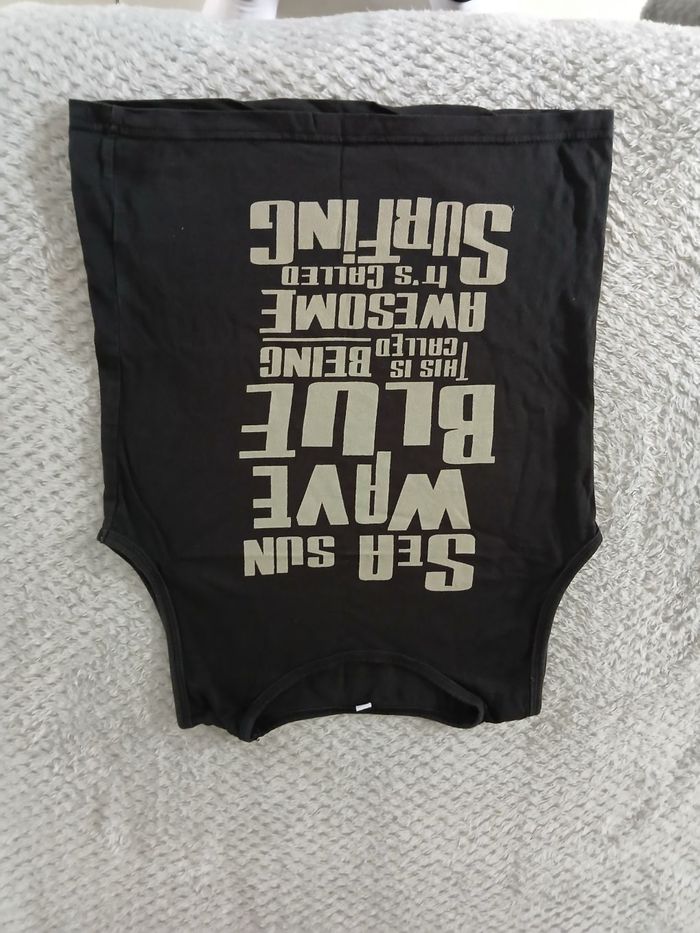 Débardeur noir 8 ans