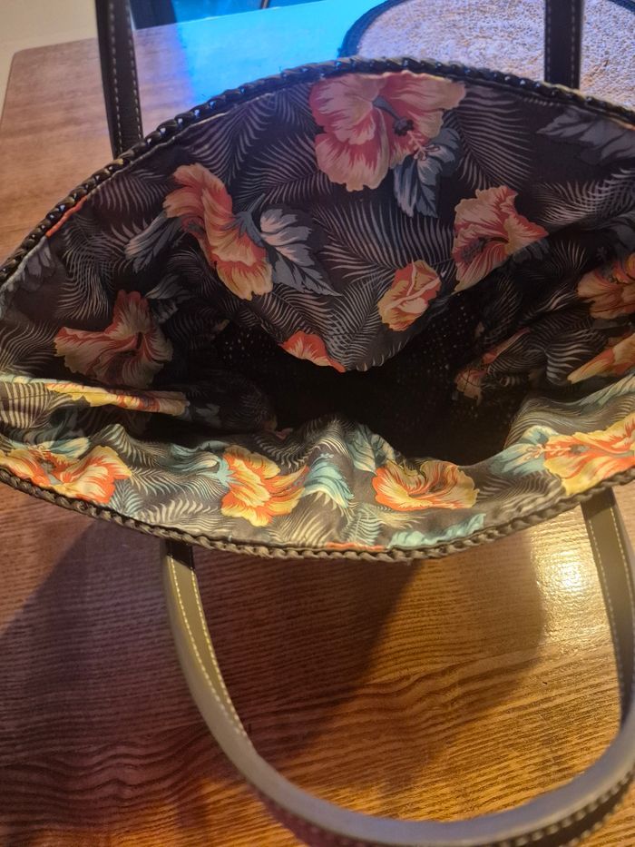 Sac raphia naturel neuf - photo numéro 5