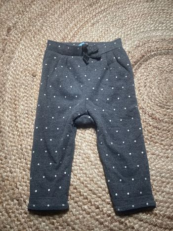 Pantalon polaire bébé fille