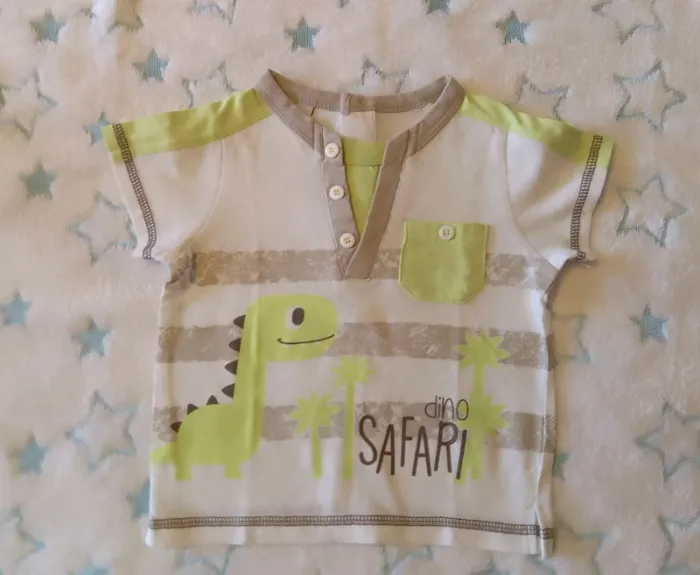 Ensemble motif safari dino. - photo numéro 2