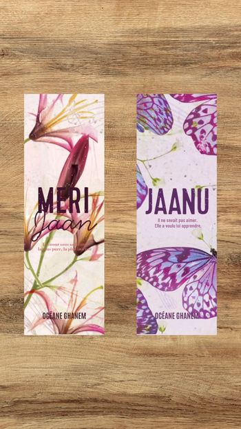 Marque page Meri Jaan et Jaanu