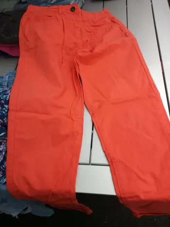 Pantalon en toile