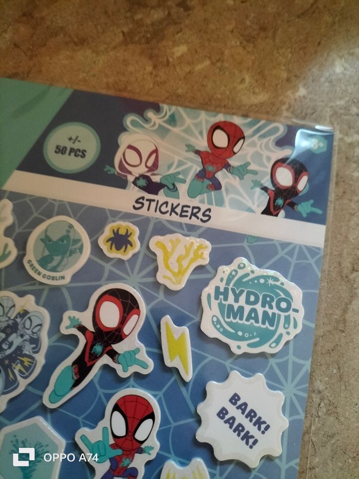 Disney Junior 🧡 Stickers Spidey - photo numéro 2