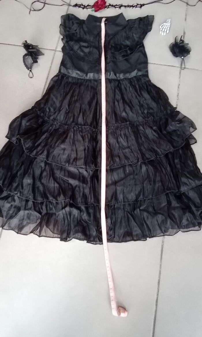 Déguisement Mercredi taille 10 ans - photo numéro 2