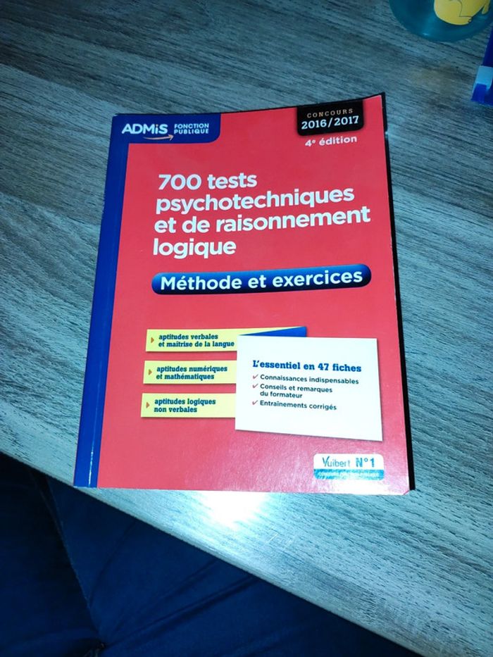 700 tests psychotechniques et de raisonnement logique