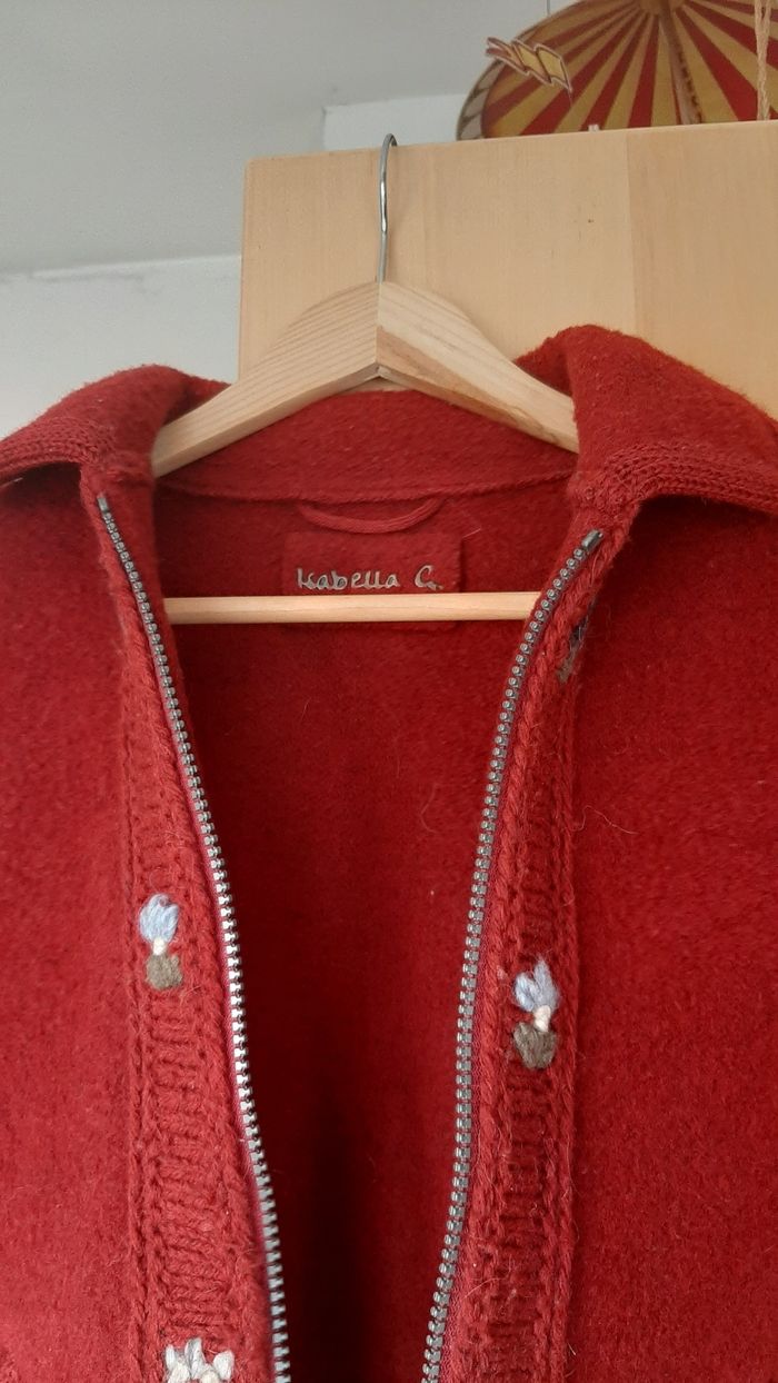 Veste en laine vierge * isabella g * 104 - photo numéro 3