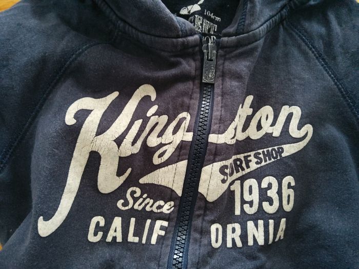 Gilet zippé bleu marine Sergent Major - photo numéro 4