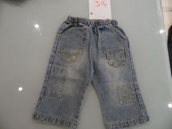 pantalon 9 mois barbouillage