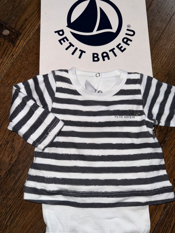Body guimpe petit bateau 3 mois - photo numéro 2