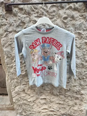 T-shirt paw patrol 5 à 6 ans