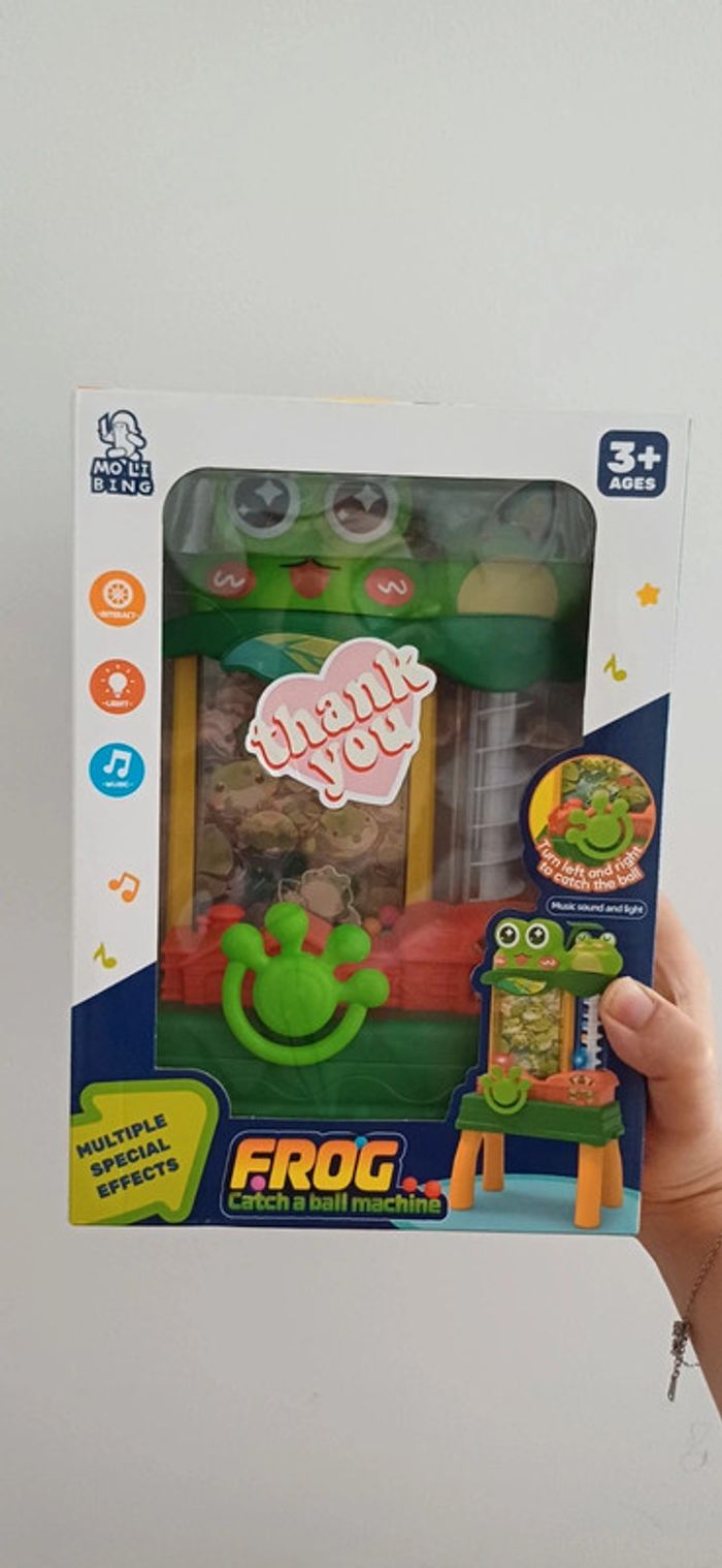Jeu attrape-balles grenouille – FROG Catch a Ball Machine - photo numéro 2