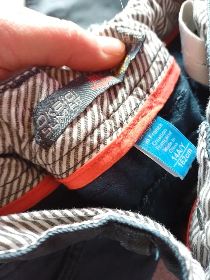 Pantalon slim habillé taille réglable 14 ans - photo numéro 9