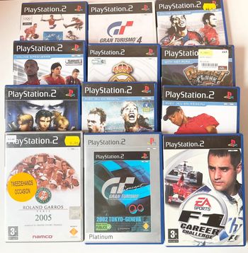 Lot de jeux PlayStation 2