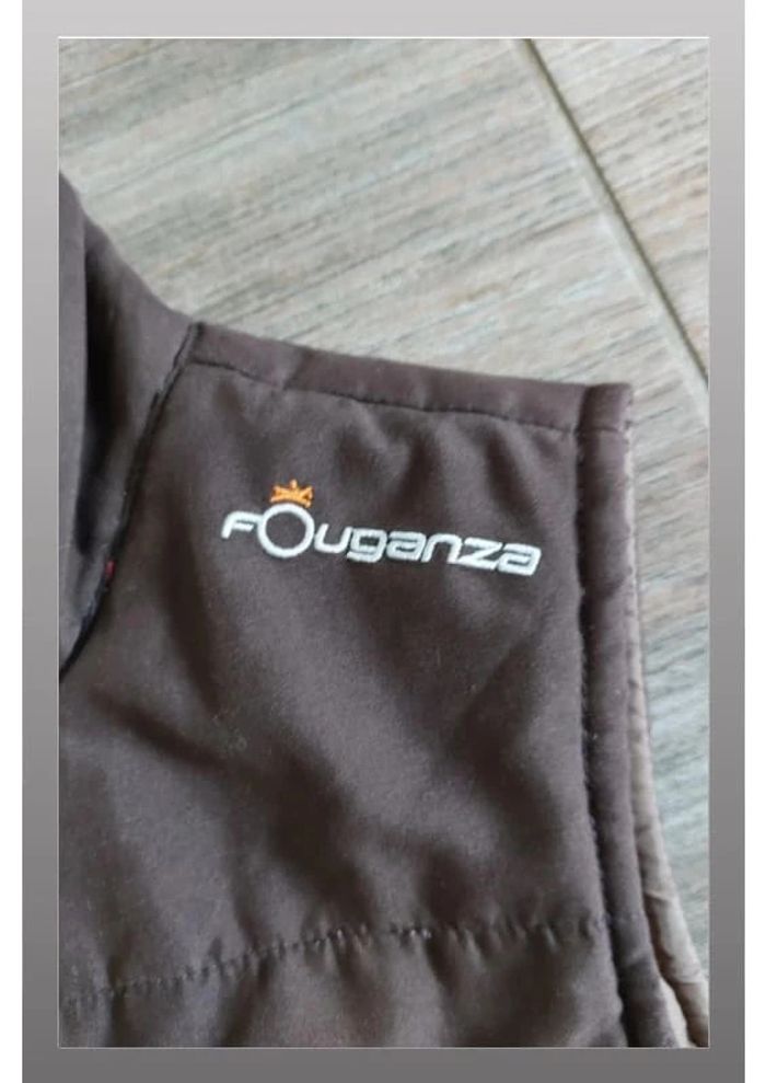 Veste sans manches fouganza décathlon marron 10 ans - photo numéro 2