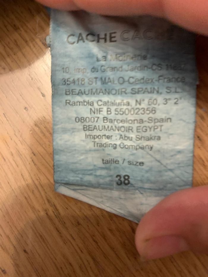 Jean slim cache cache taille 38 - photo numéro 5