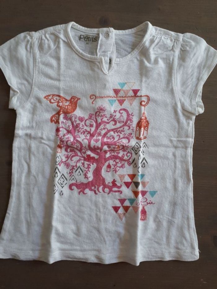 Tee shirt manche courtes fille