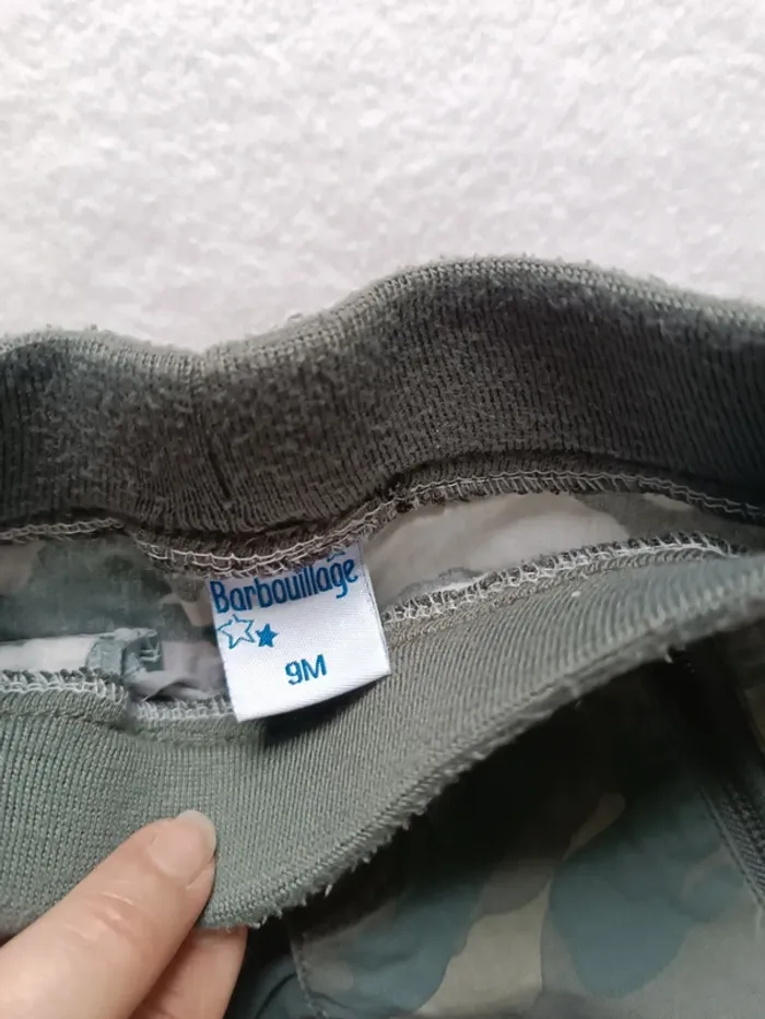 Pantalon militaire garçon taille 9 mois - photo numéro 4
