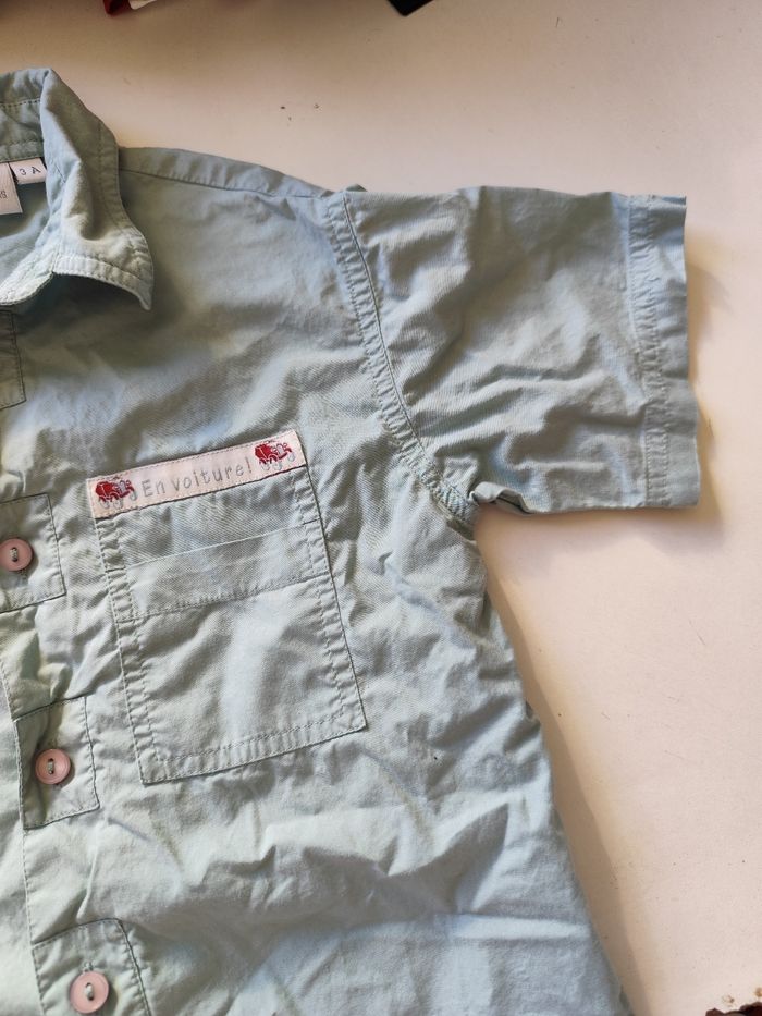 Chemise manches courtes 3 ans - photo numéro 2
