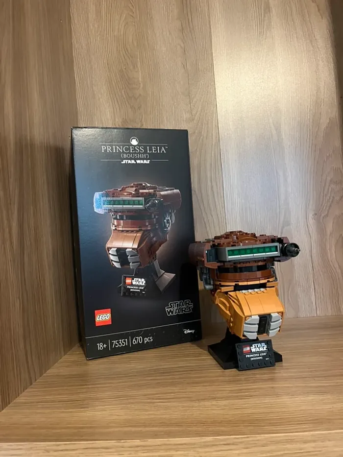 Lego - Casque de la Princesse Leia (Boushh) - photo numéro 9