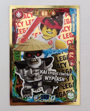 Carte Édition limitée Lego Ninjago
