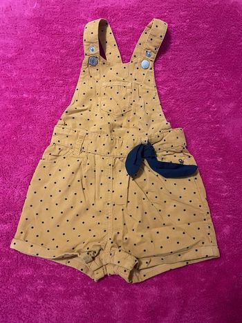 Salopette short Obaïbi 18 mois - 80 cm