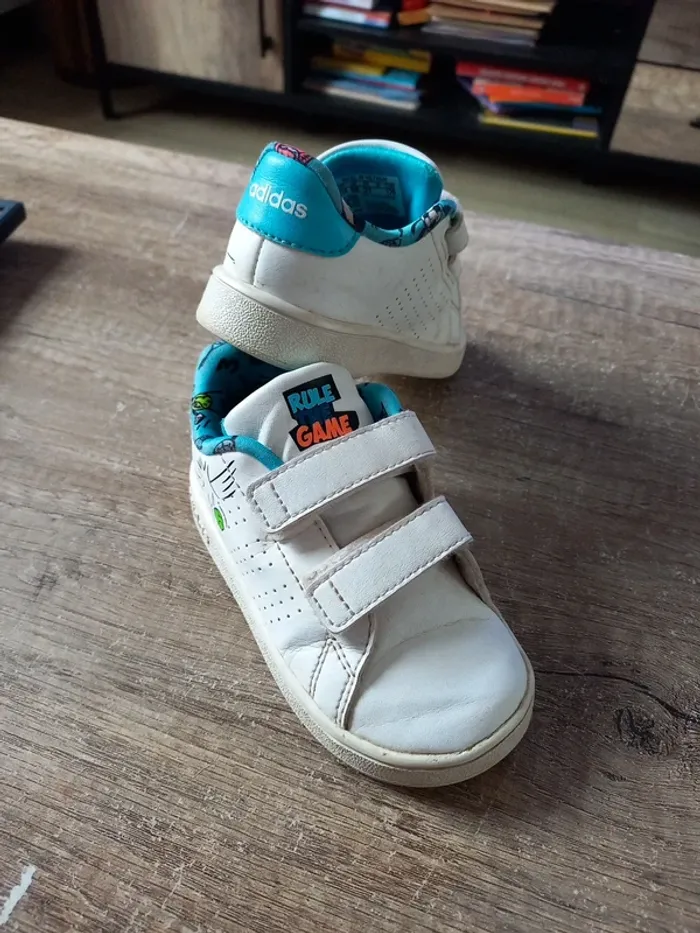 Basket adidas blanche T 21 - photo numéro 2