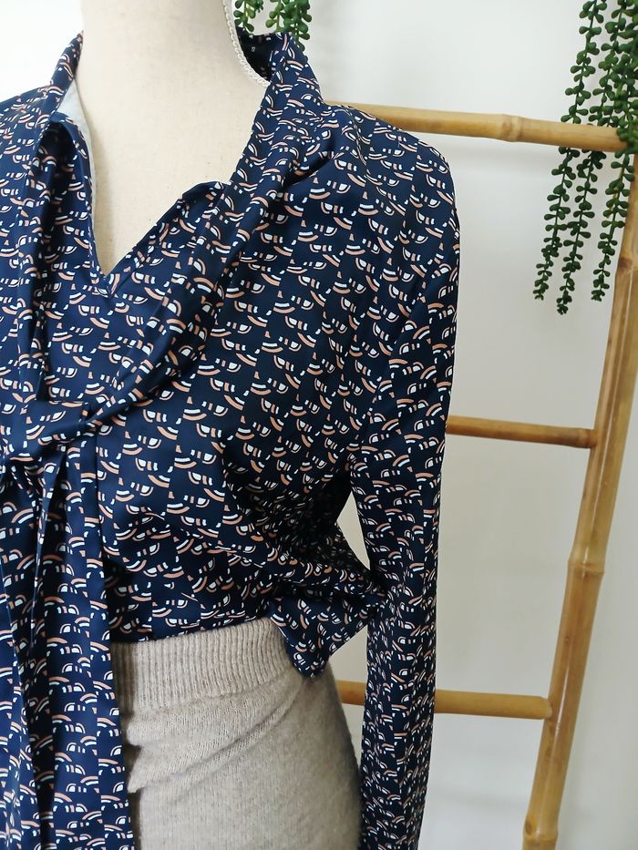 Magnifique blouse imprimée femme - photo numéro 3