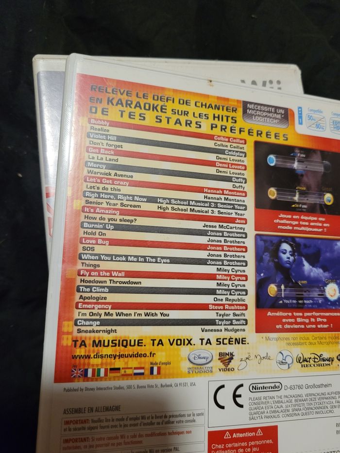 Sing it pop hits wii - photo numéro 2