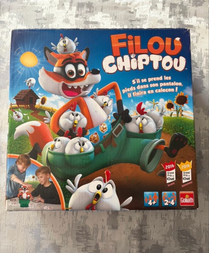 🎲✨ Jeu Filou Chiptou – Goliath – Dès 4 ans – TBE - photo numéro 2