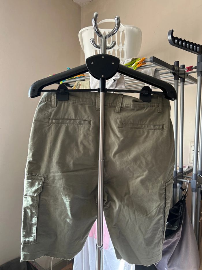Bermuda cargo Homme kaki Inextenso - photo numéro 3