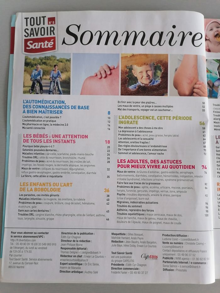 Lot 2 revues "Savoir Santé" n.5 et 8 - photo numéro 7
